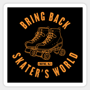 Bring Back Skater's World Sticker